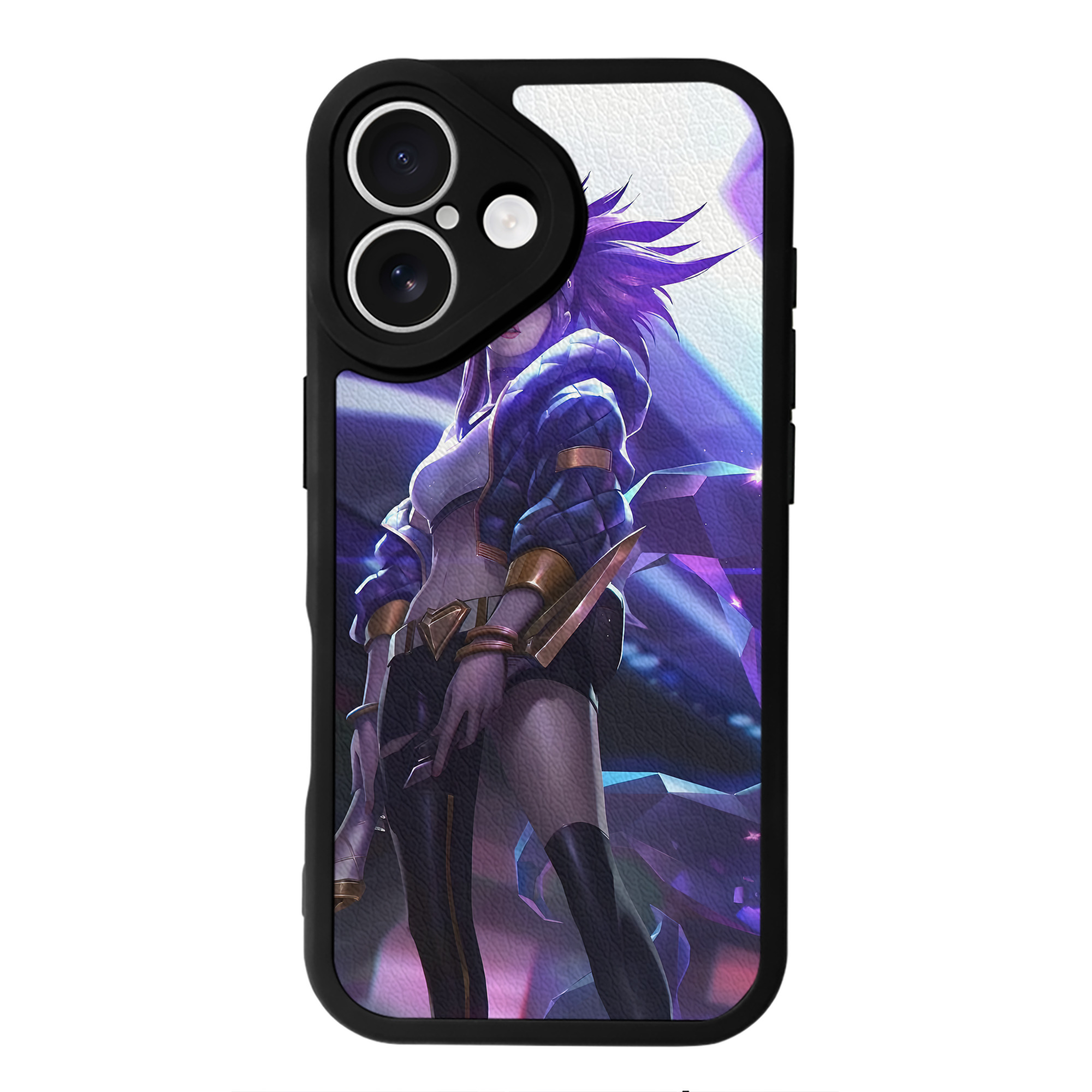 リーグ・オブ・レジェンド League of Legends LOL 【iPhone 16シリーズ対応】シリコンスマホケース（レザー調） 材質：シリコン